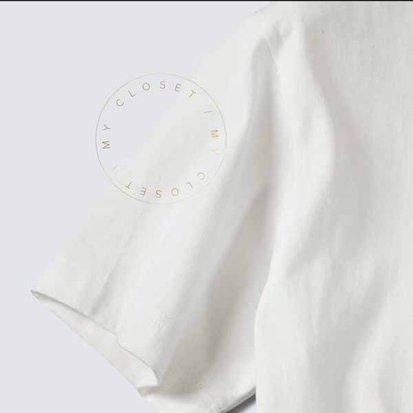 ディオール Tシャツ偽物 ロゴ コラボ レイモンド 半袖 刺繍 コットン 白