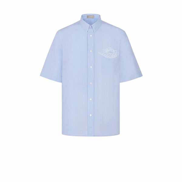 【Airディオール】ディオール x NIKE Jordan偽物 ウィングロゴ 半袖シャツ