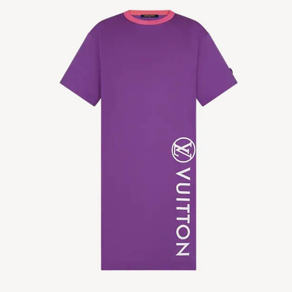 最新作 ルイヴィトンヴィタミンズ Tシャツ 偽物ワンピース1A92OM